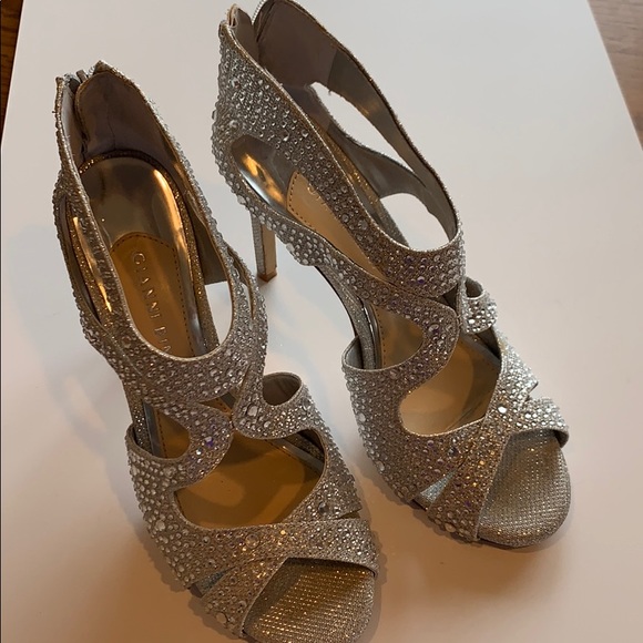 gianni bini sparkle sandals